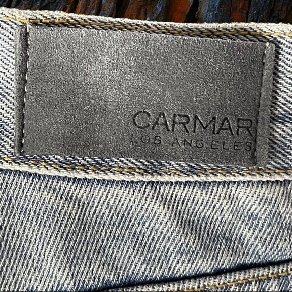 CARMAR High Rise Cargo Jeans Size 26 - Picture 15 of 16